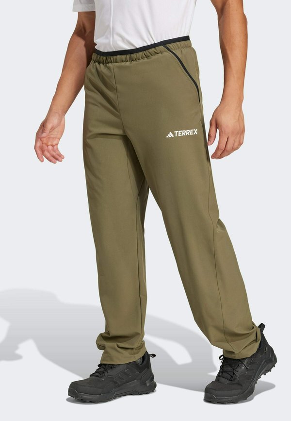 LITEFLEX - Trousers - olive strata