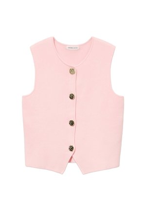 Cache Cache, CACHE CACHE CACHE CACHE ÄRMELLOSE JACKE CROPPED - Bodywarmer - rose clair