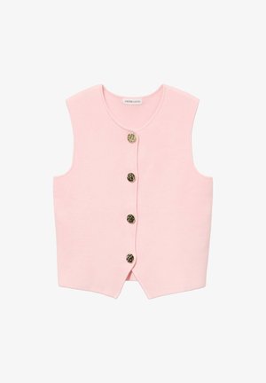 Cache Cache, CACHE CACHE CACHE CACHE ÄRMELLOSE JACKE CROPPED - Bodywarmer - rose clair