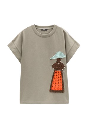 PARFOIS, - T-shirt z nadrukiem