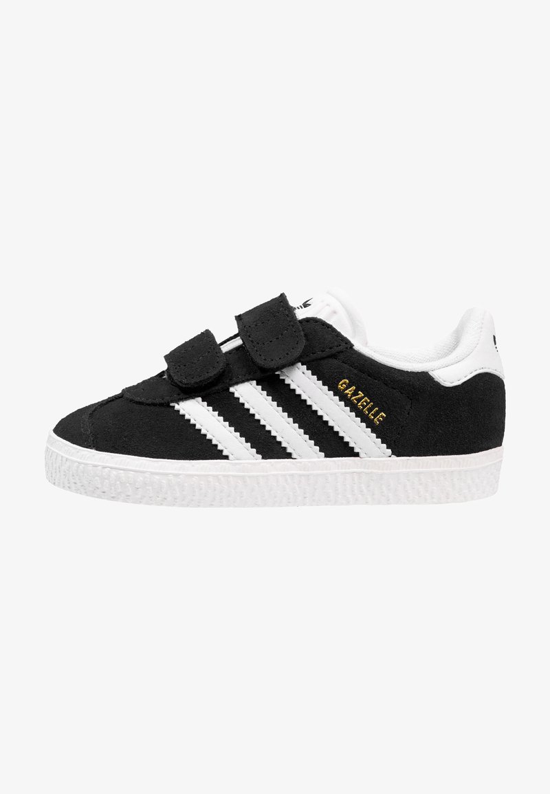 Adidas black gazelle youth trainers Clearance