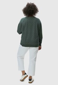 Ragwear RUNDHALS JOHANKA TRIANGLES PLUS - Felpa - pine green