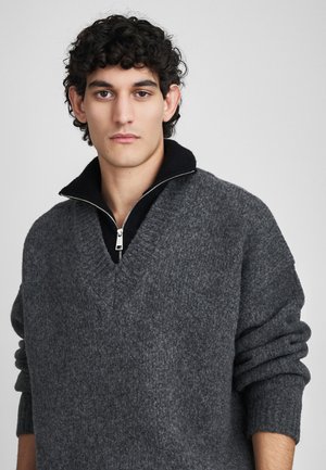 KYLEN - Svetrík - charcoal/black