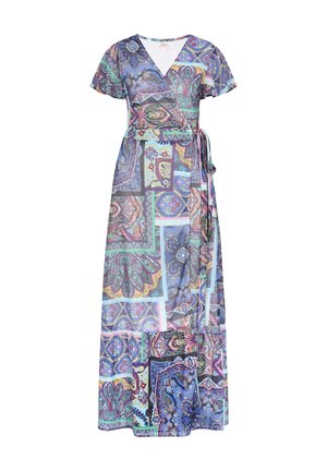 usha, Maxi dress - blue multicolor