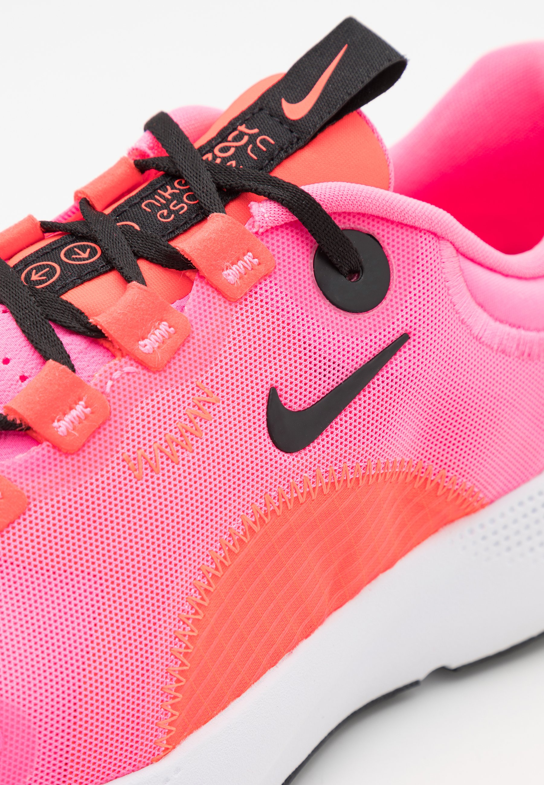 bright running shoes