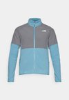 GLACIER HEAVYWEIGHT FULL ZIP JACKET - Fleecová bunda - algae blue/smoked pearl