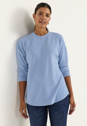 Jumper - blue melange