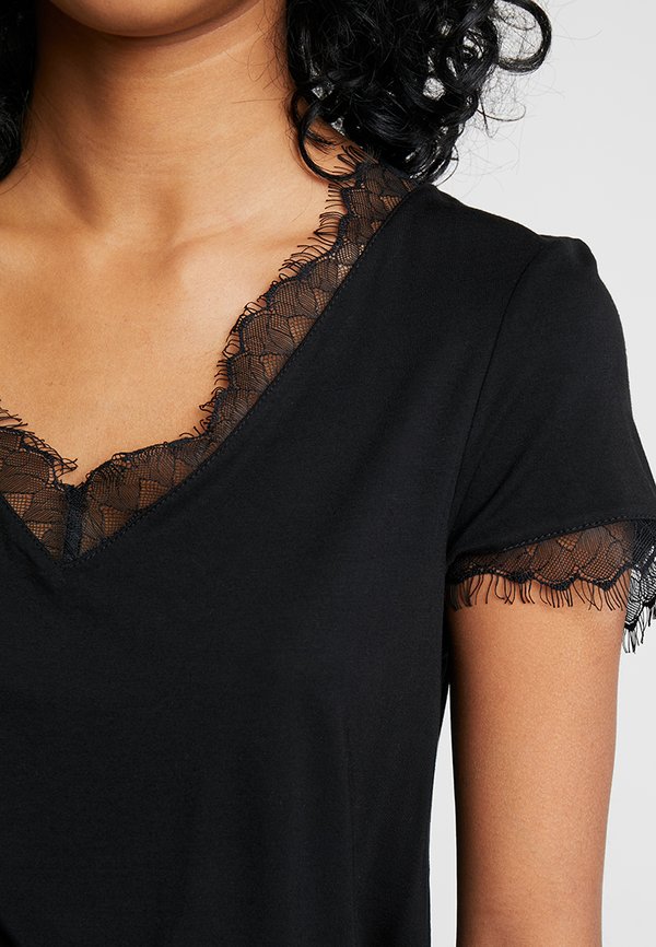 DMINOL - Print T-shirt - noir2