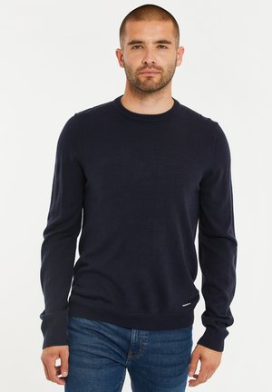 BEAUFORT CREW NECK - Jumper - navy