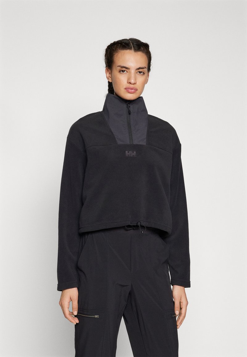 Helly Hansen DAYBREAKER CROPPED  - Pulover iz flisa - black
