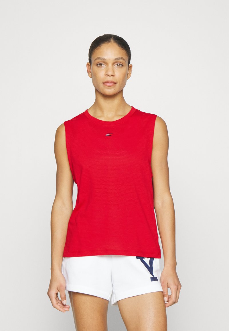 Tommy Hilfiger ESSENTIALS REGULAR TANK Top primary red/red