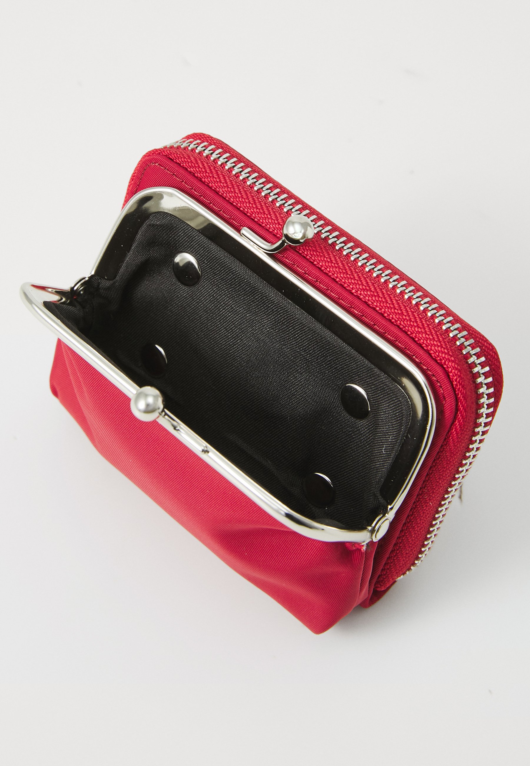 Mini Portefeuille Porte-monnaie Avec Fermeture éclair Et Anneau Porte-clés - Unisexe, Compact Et Tendance, Plusieurs Couleurs - 2