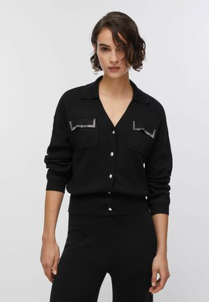Chaqueta de punto - black
