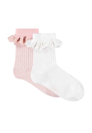 SOCKS 2 PACK - Zoknik - daylight pink