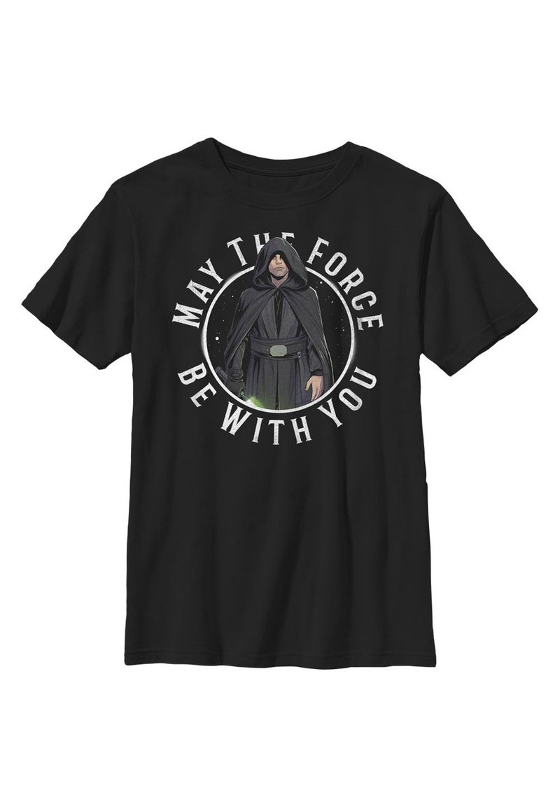 Star Wars STAR WARS: THE MANDALORIAN LOOKING SCARY LUKE - T-shirt z nadrukiem