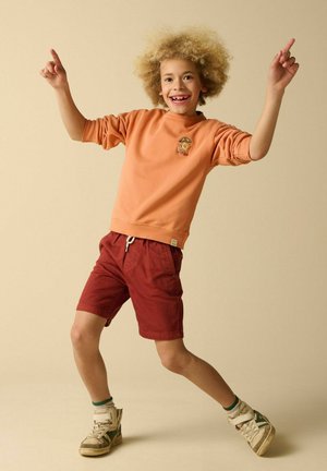 Sissy-Boy, SISSY-BOY SHORTS MIT KORDELZUG - DUNKELROT - Short - d rood