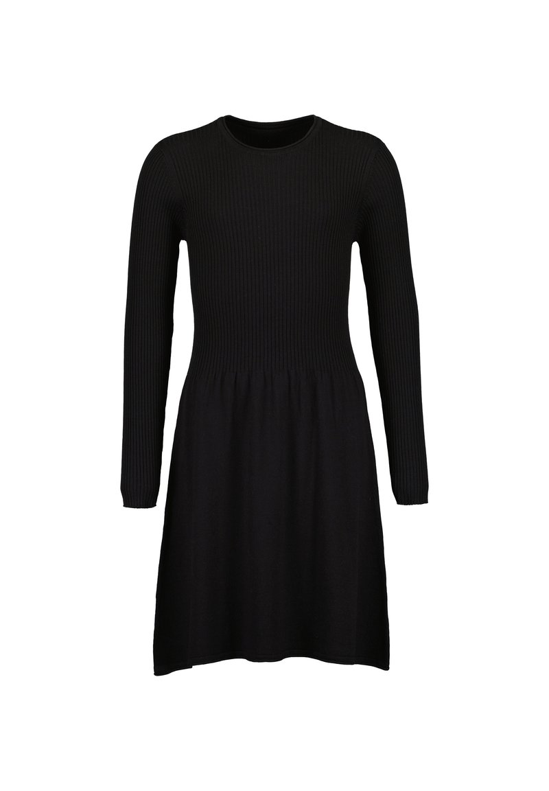 Blue Seven Strickkleid - schwarz
