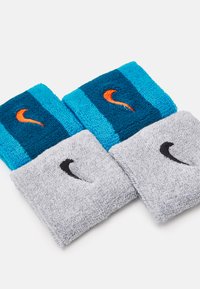 Nike Performance WRISTBANDS 4 PACK UNISEX - Faixa para o suor - grey/blue