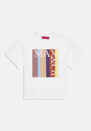 MAX&Co., Μπλουζάκι με στάμπα - white
