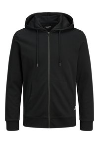 Jack & Jones Felpa con zip - black