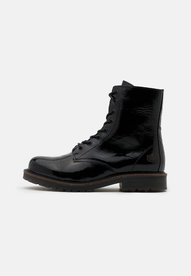 SUN - Lace-up ankle boots - black