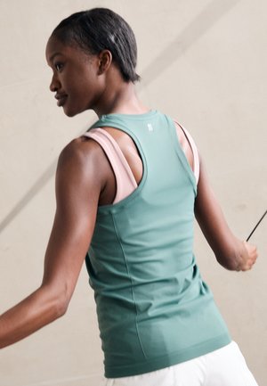 Sweaty Betty ATHLETE SEAMLESS WORKOUT TANK - Débardeur - glade green
