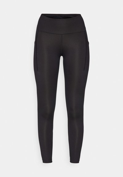 BALANCE COMPRESSION HIGH WAIST 7/8 WITH FLOATING POCKETS - Leggings - black