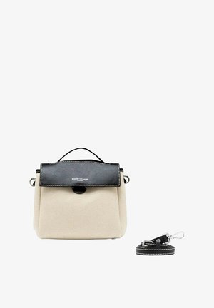 Gianni Chiarini, BORSA A TRACOLLA GIANNI CHIARINI DONNA NERO BEIGE - BS11599-SAL-NERO - Shopper - nero
