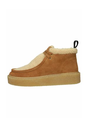ENJAR SAALA  - Winter boots - cuoio