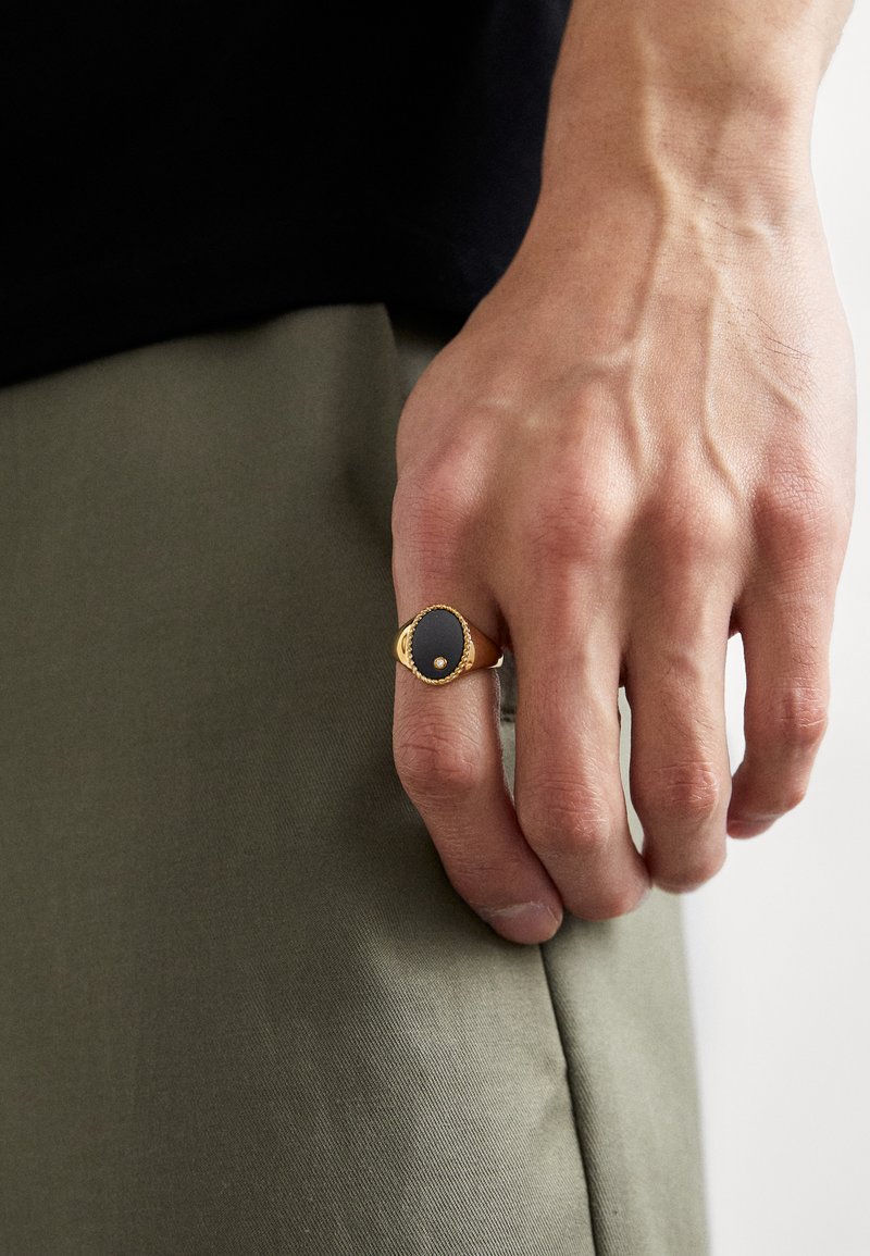 Yvonne Leon CHEVALIERE UNISEX - Ring - yellow gold-coloured