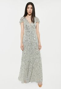 EMBELLISHED SEQUINS  - Maxi dress - light grey