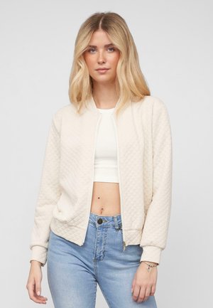 Cloud 5ive WITH DIAMOND STITCH - Blouson Bomber - light beige