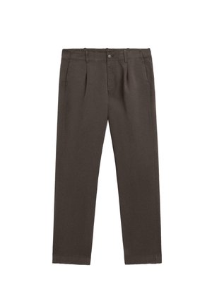 Massimo Dutti, Pantalon classique - dark brown