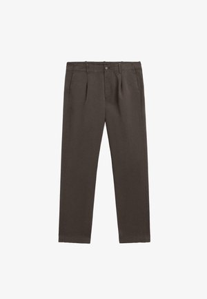 Massimo Dutti, Pantalon classique - dark brown