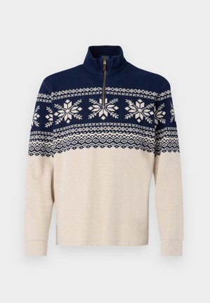 LONG SLEEVE HALF ZIP - Džemperis - multi coloured