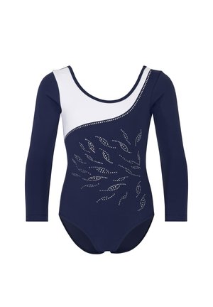 ROSIE GYMNASTIK  LANGÄRMELIG MIT STRASS - Tanztrikot - dunkelblau