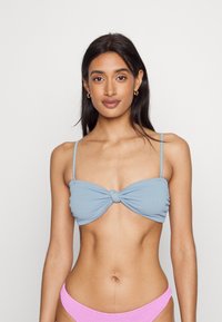 Monki Parte de cima de biquíni - blue bubbly