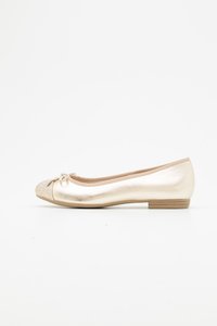 Marco Tozzi - BY GUIDO MARIA KRETSCHMER - Ballet pumps - gold Thumbnail Image 1