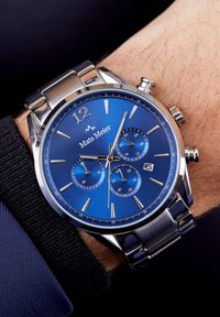 Mats Meier Chronograph - silber farbend