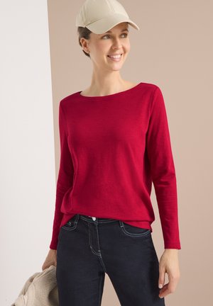 BASIC LANGARM - Langarmshirt - rot