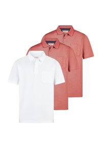 Non sélectionné, rot   weiß