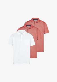 Non sélectionné, rot weiß