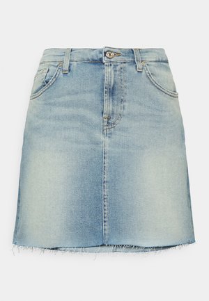 SKIRT LUXVINDRETIM - Mini skirt - light blue