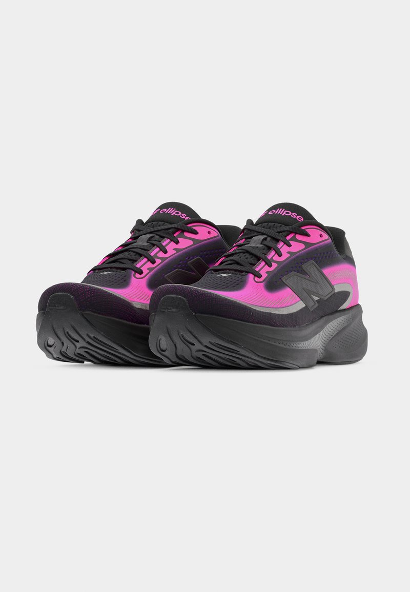 New Balance ELLIPSE V1 - Silniční běžecké boty - black/pink heat