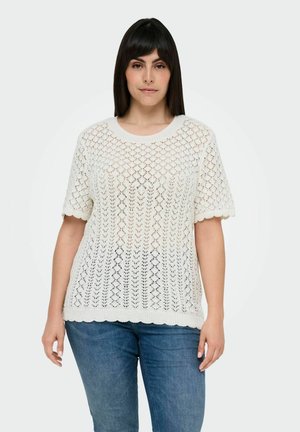 CARSAGA - Basic T-shirt - ecru