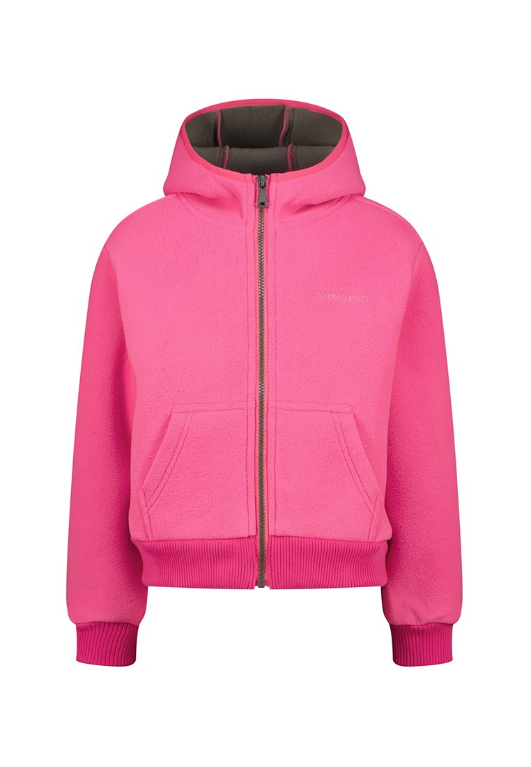 VINGINO Fleecejas donkerroze VINGINO Fleecejas donkerroze