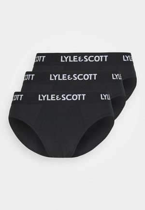 Lyle & Scott, OWEN 3 PACK - Slip - black