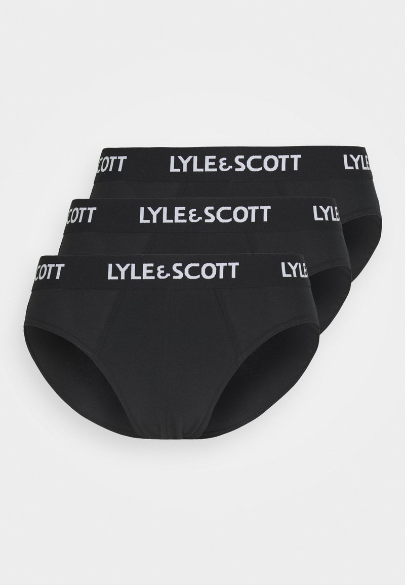 Lyle & Scott OWEN 3 PACK - Slip - black