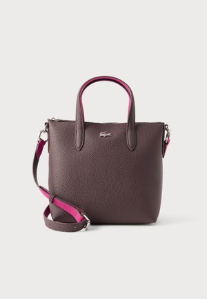 Lacoste, ANNA XS SHOPPING BAG - Дамска чанта - dark brown