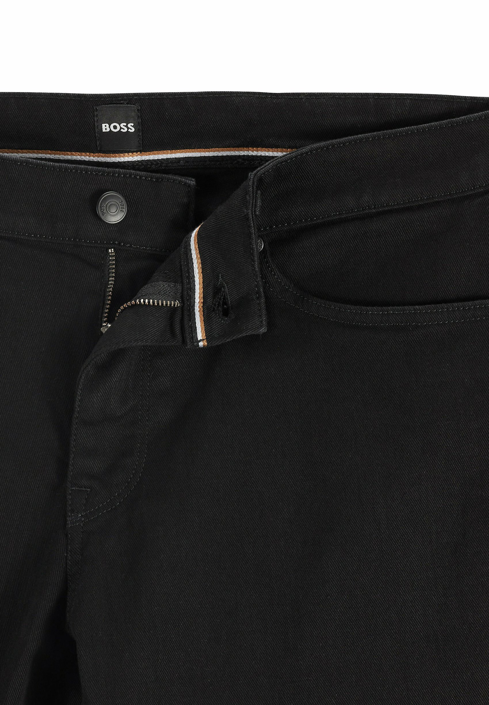 BOSS MAINE - Straight leg jeans - black 